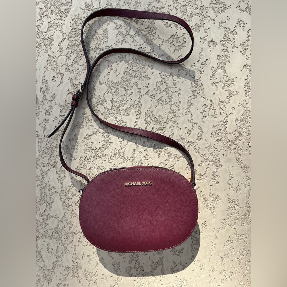 Michael Kors Wine Crossbody Bag